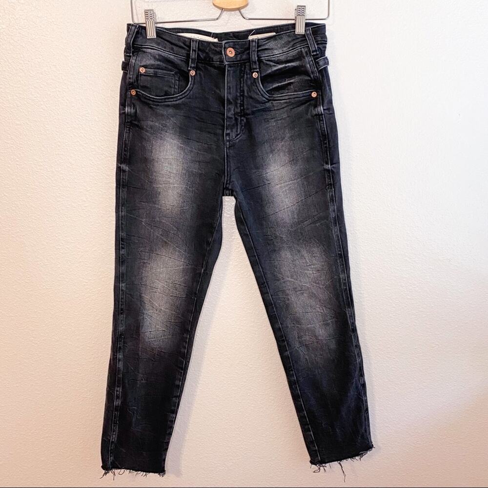 Anthropologie Pilcro High-Rise Buckled Boyfriend Jeans - Picture 2 of 12